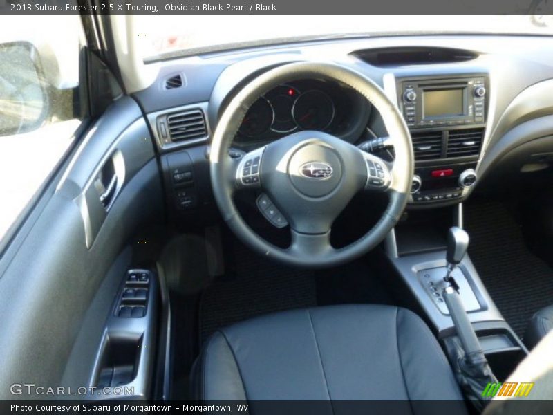Obsidian Black Pearl / Black 2013 Subaru Forester 2.5 X Touring