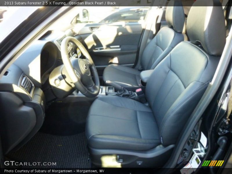 Obsidian Black Pearl / Black 2013 Subaru Forester 2.5 X Touring