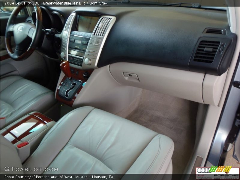 Breakwater Blue Metallic / Light Gray 2004 Lexus RX 330