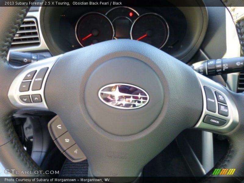 Obsidian Black Pearl / Black 2013 Subaru Forester 2.5 X Touring