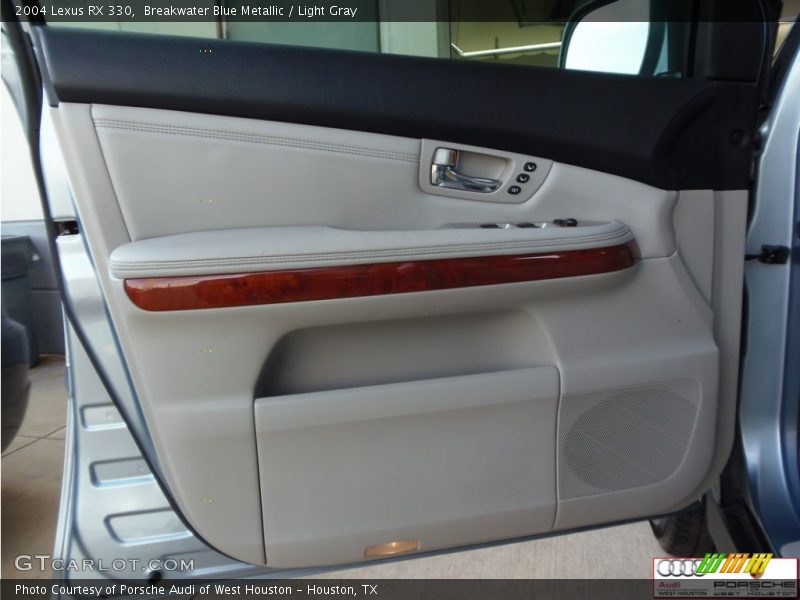 Breakwater Blue Metallic / Light Gray 2004 Lexus RX 330
