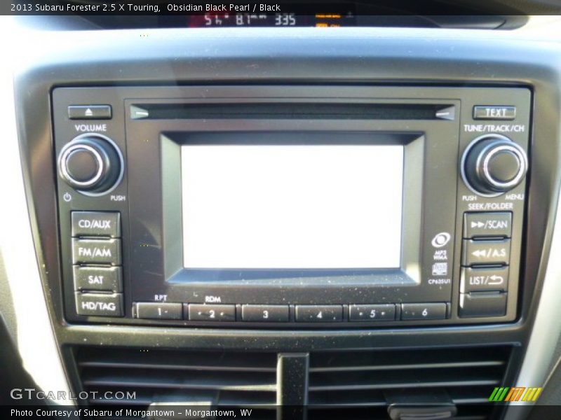 Controls of 2013 Forester 2.5 X Touring