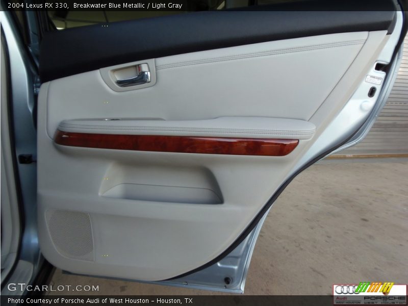 Breakwater Blue Metallic / Light Gray 2004 Lexus RX 330