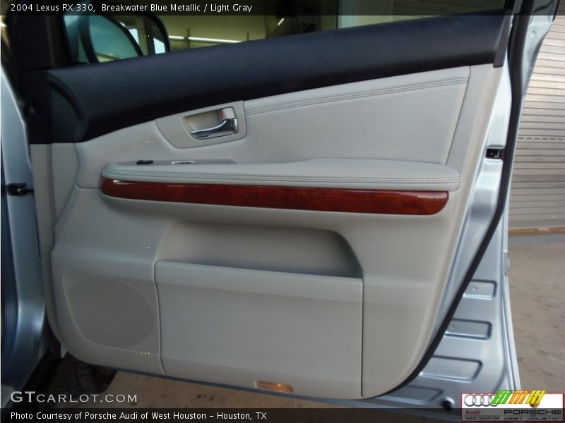 Breakwater Blue Metallic / Light Gray 2004 Lexus RX 330