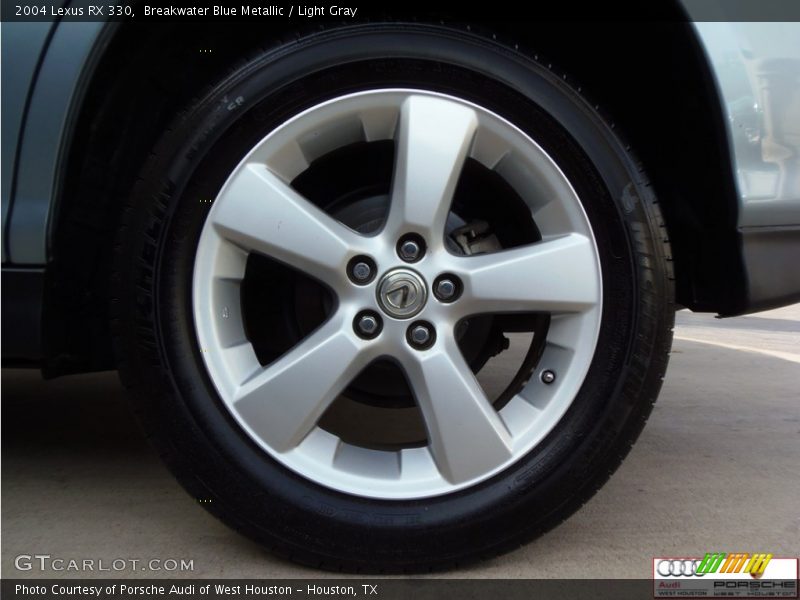 Breakwater Blue Metallic / Light Gray 2004 Lexus RX 330