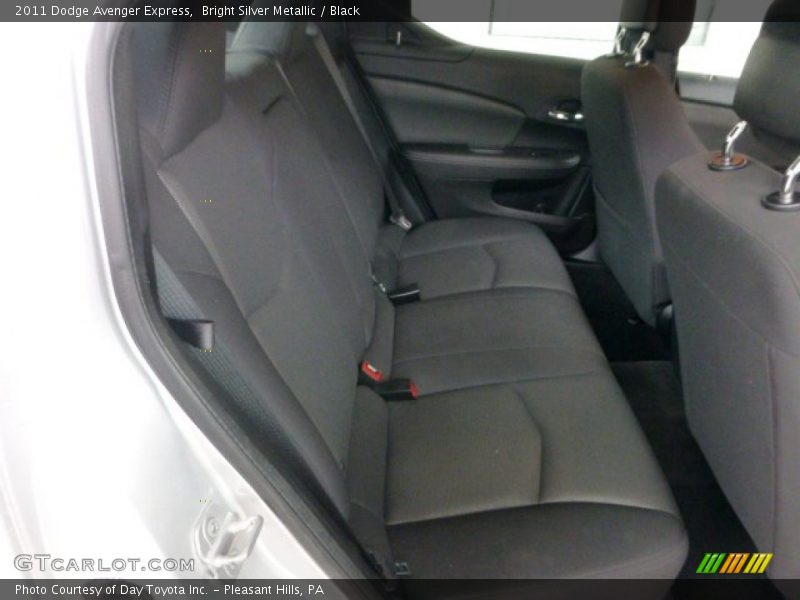 Bright Silver Metallic / Black 2011 Dodge Avenger Express