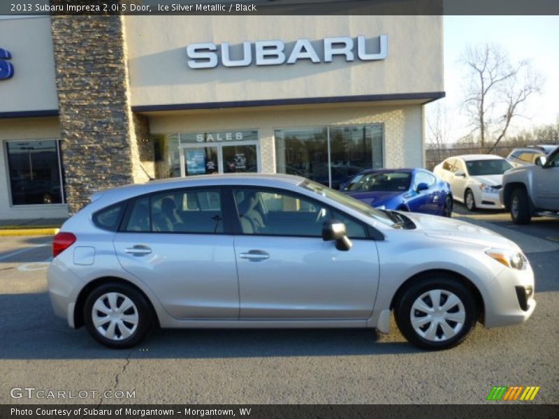 Ice Silver Metallic / Black 2013 Subaru Impreza 2.0i 5 Door