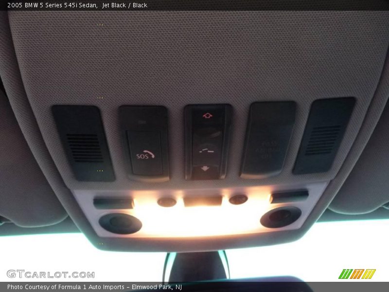 Jet Black / Black 2005 BMW 5 Series 545i Sedan