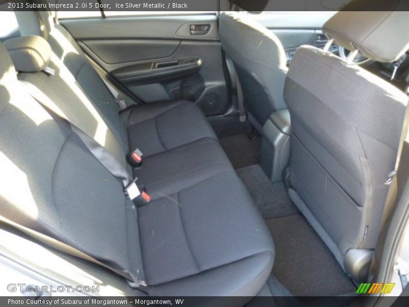 Ice Silver Metallic / Black 2013 Subaru Impreza 2.0i 5 Door