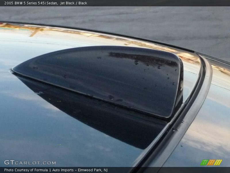 Jet Black / Black 2005 BMW 5 Series 545i Sedan