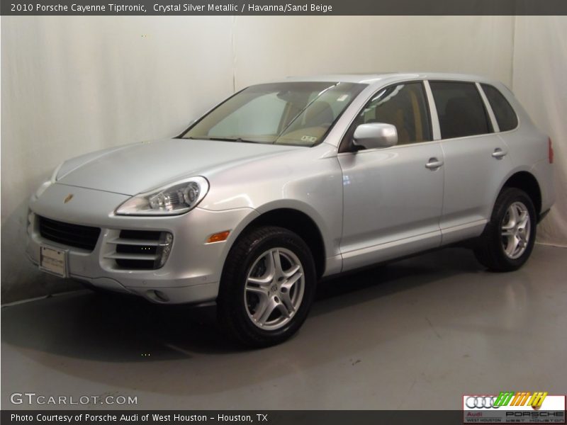 Crystal Silver Metallic / Havanna/Sand Beige 2010 Porsche Cayenne Tiptronic