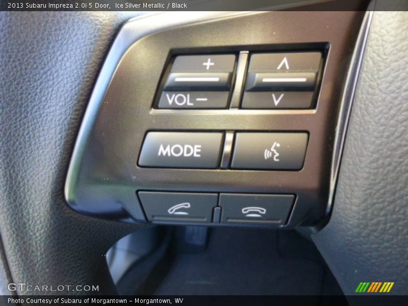 Controls of 2013 Impreza 2.0i 5 Door