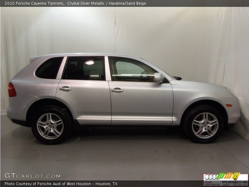 Crystal Silver Metallic / Havanna/Sand Beige 2010 Porsche Cayenne Tiptronic