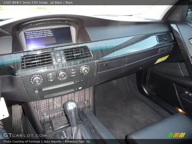 Jet Black / Black 2005 BMW 5 Series 545i Sedan