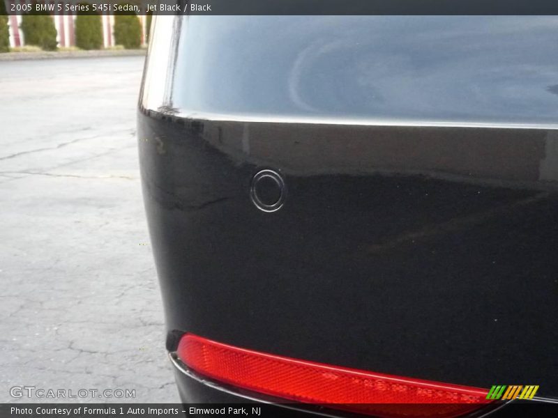 Jet Black / Black 2005 BMW 5 Series 545i Sedan