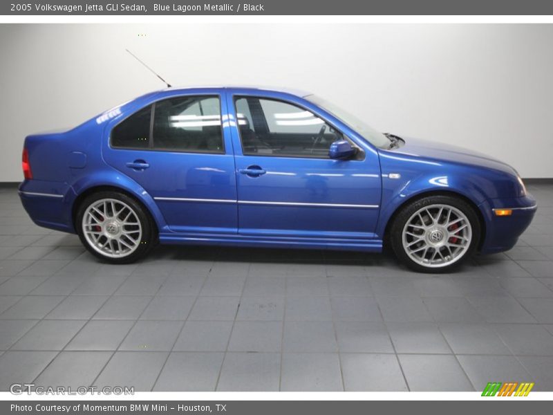 Blue Lagoon Metallic / Black 2005 Volkswagen Jetta GLI Sedan