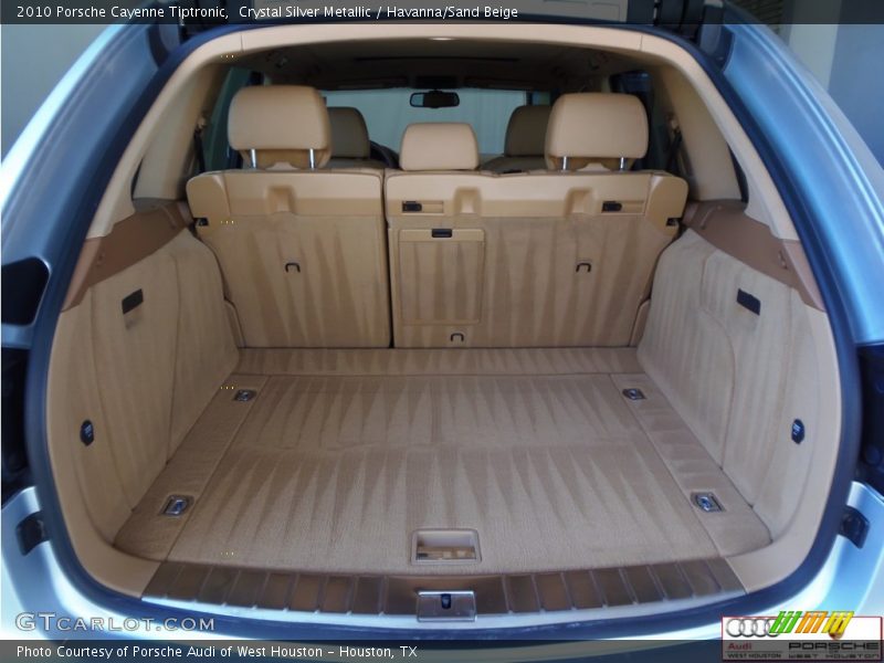 Crystal Silver Metallic / Havanna/Sand Beige 2010 Porsche Cayenne Tiptronic