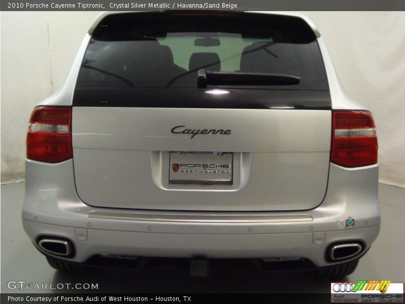 Crystal Silver Metallic / Havanna/Sand Beige 2010 Porsche Cayenne Tiptronic