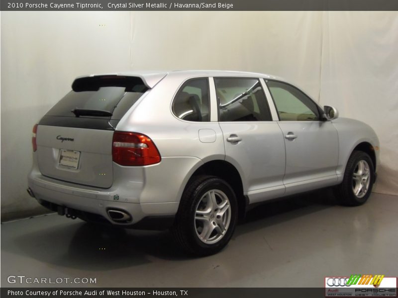 Crystal Silver Metallic / Havanna/Sand Beige 2010 Porsche Cayenne Tiptronic