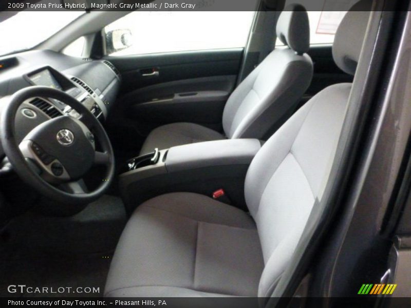 Magnetic Gray Metallic / Dark Gray 2009 Toyota Prius Hybrid