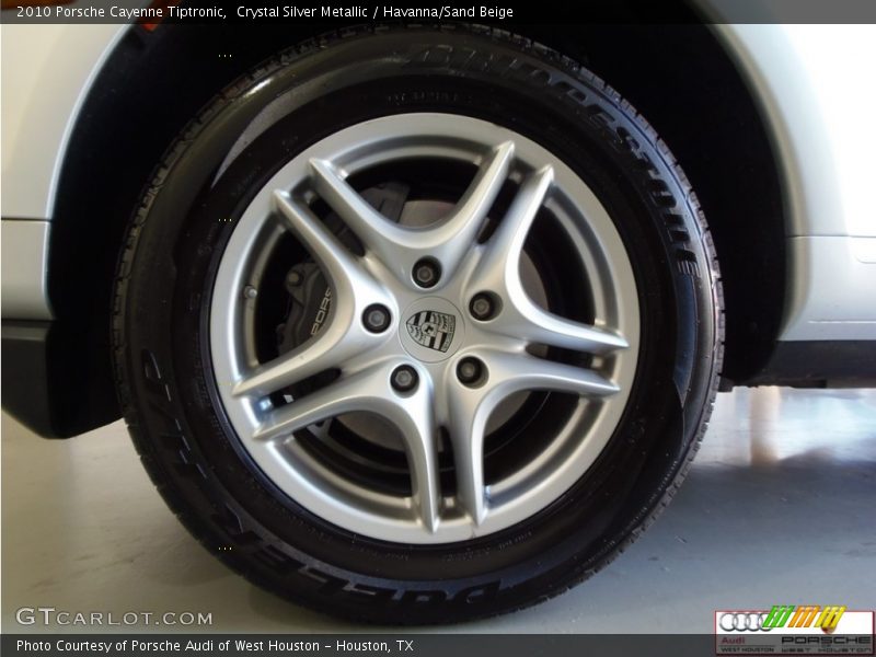 Crystal Silver Metallic / Havanna/Sand Beige 2010 Porsche Cayenne Tiptronic