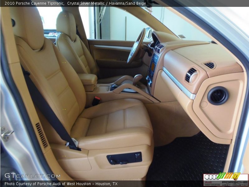 Crystal Silver Metallic / Havanna/Sand Beige 2010 Porsche Cayenne Tiptronic