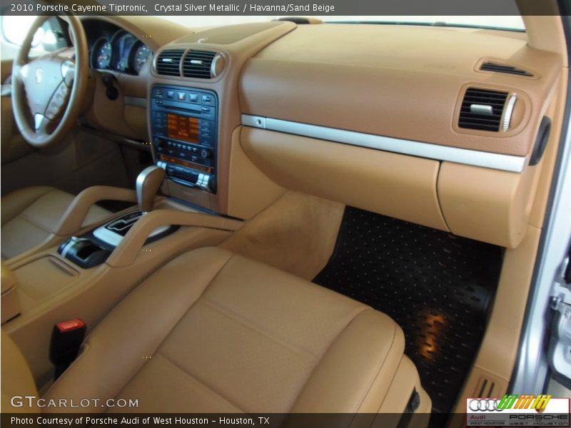 Crystal Silver Metallic / Havanna/Sand Beige 2010 Porsche Cayenne Tiptronic