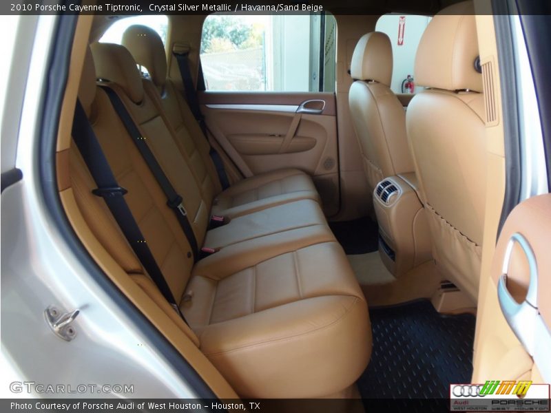 Crystal Silver Metallic / Havanna/Sand Beige 2010 Porsche Cayenne Tiptronic