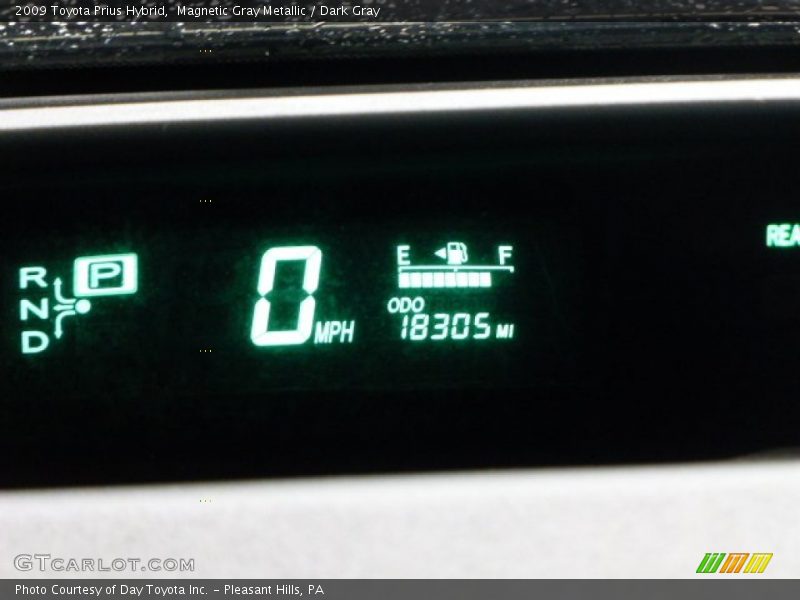 Magnetic Gray Metallic / Dark Gray 2009 Toyota Prius Hybrid