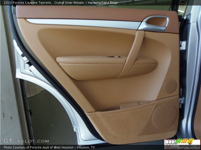 Crystal Silver Metallic / Havanna/Sand Beige 2010 Porsche Cayenne Tiptronic