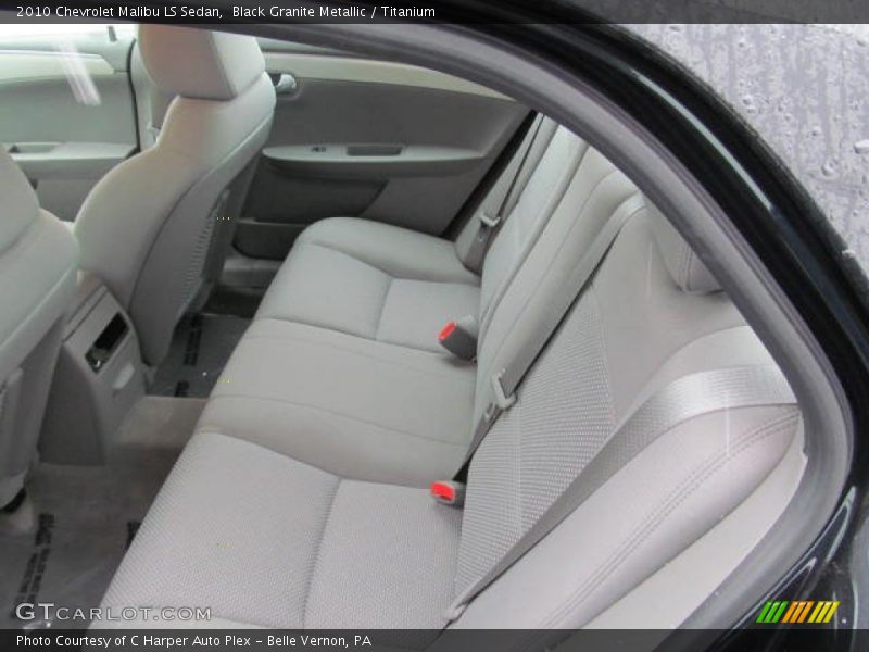 Black Granite Metallic / Titanium 2010 Chevrolet Malibu LS Sedan