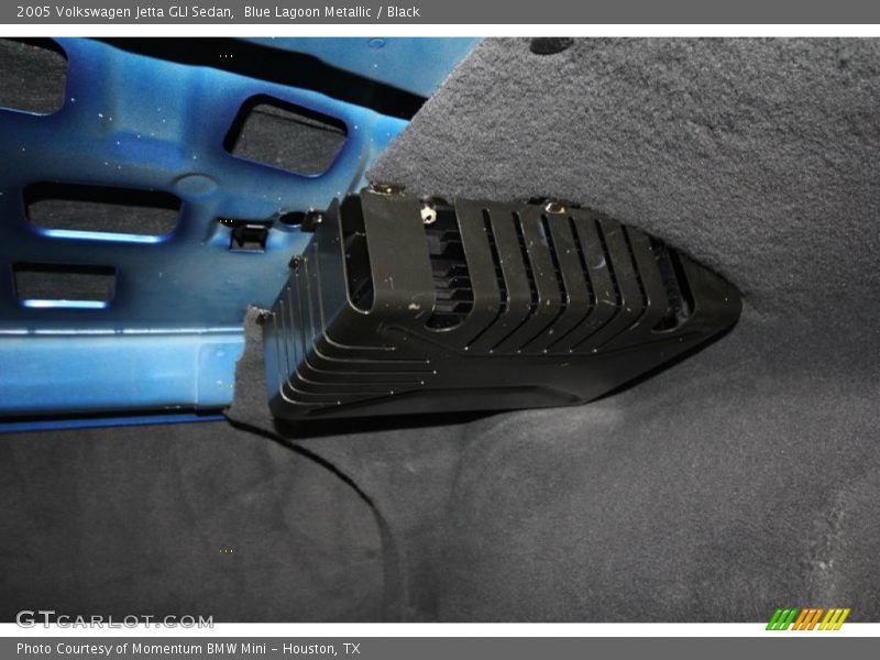 Blue Lagoon Metallic / Black 2005 Volkswagen Jetta GLI Sedan