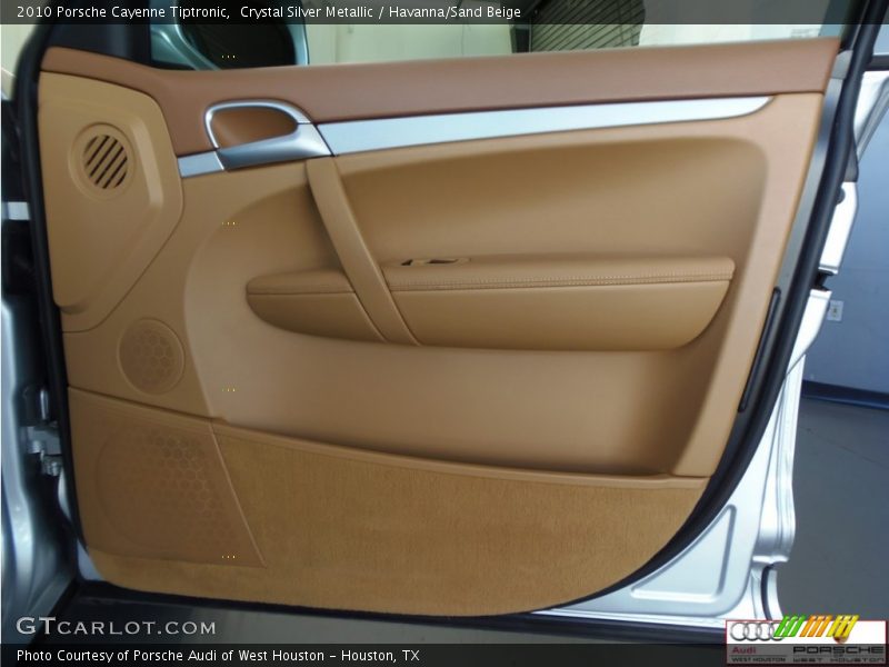 Crystal Silver Metallic / Havanna/Sand Beige 2010 Porsche Cayenne Tiptronic
