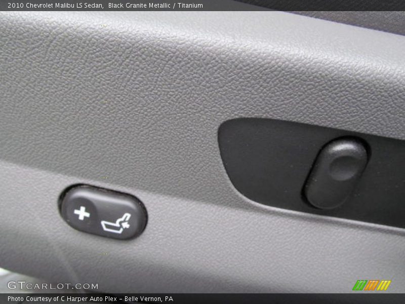 Black Granite Metallic / Titanium 2010 Chevrolet Malibu LS Sedan