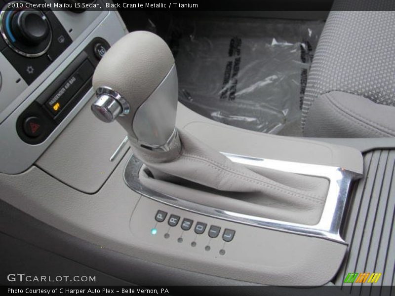 Black Granite Metallic / Titanium 2010 Chevrolet Malibu LS Sedan