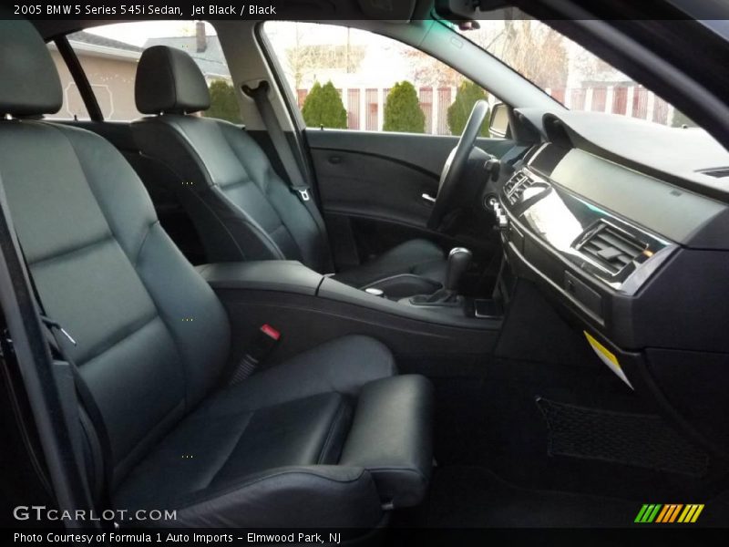 Jet Black / Black 2005 BMW 5 Series 545i Sedan