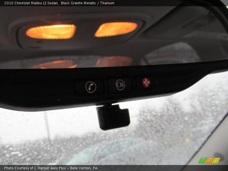 Black Granite Metallic / Titanium 2010 Chevrolet Malibu LS Sedan