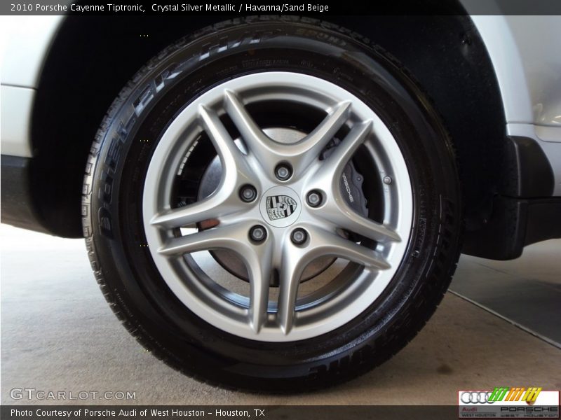 Crystal Silver Metallic / Havanna/Sand Beige 2010 Porsche Cayenne Tiptronic