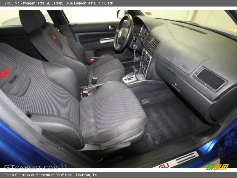 Blue Lagoon Metallic / Black 2005 Volkswagen Jetta GLI Sedan