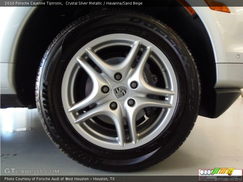 Crystal Silver Metallic / Havanna/Sand Beige 2010 Porsche Cayenne Tiptronic