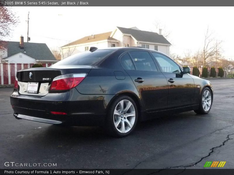 Jet Black / Black 2005 BMW 5 Series 545i Sedan