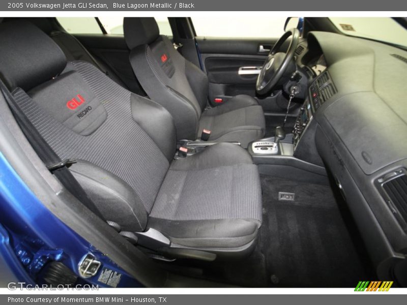Blue Lagoon Metallic / Black 2005 Volkswagen Jetta GLI Sedan