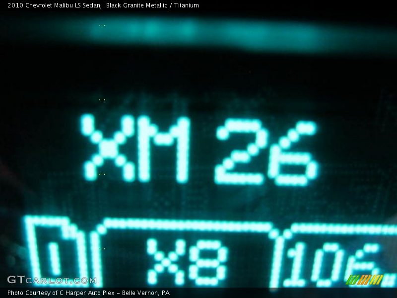 Black Granite Metallic / Titanium 2010 Chevrolet Malibu LS Sedan