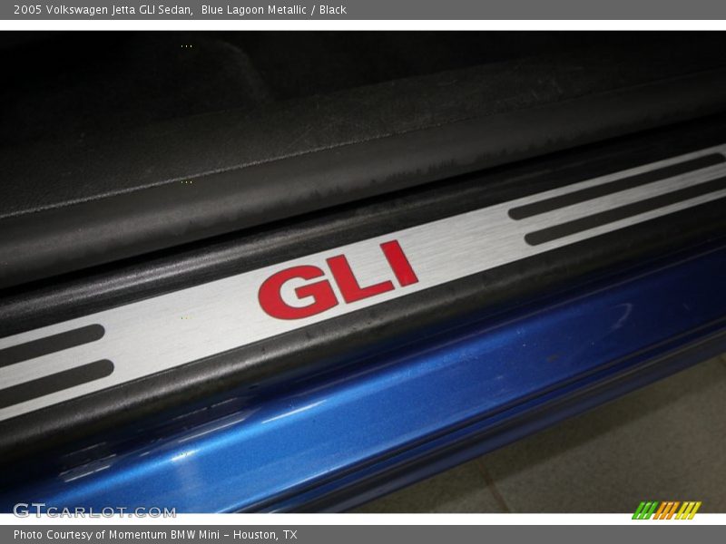 Blue Lagoon Metallic / Black 2005 Volkswagen Jetta GLI Sedan