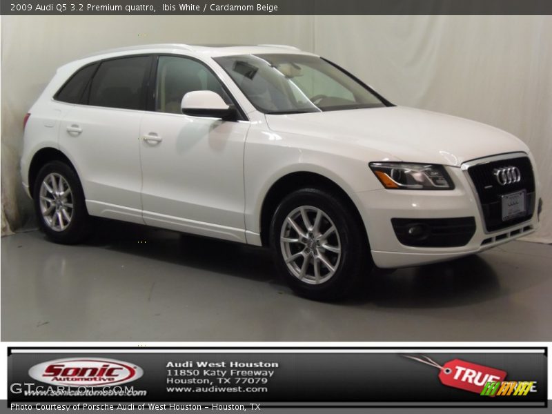 Ibis White / Cardamom Beige 2009 Audi Q5 3.2 Premium quattro