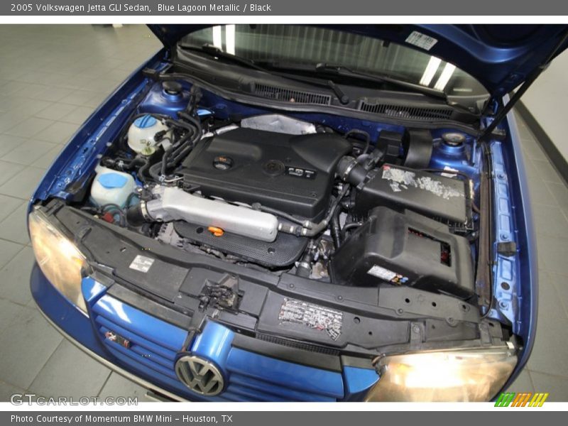 Blue Lagoon Metallic / Black 2005 Volkswagen Jetta GLI Sedan