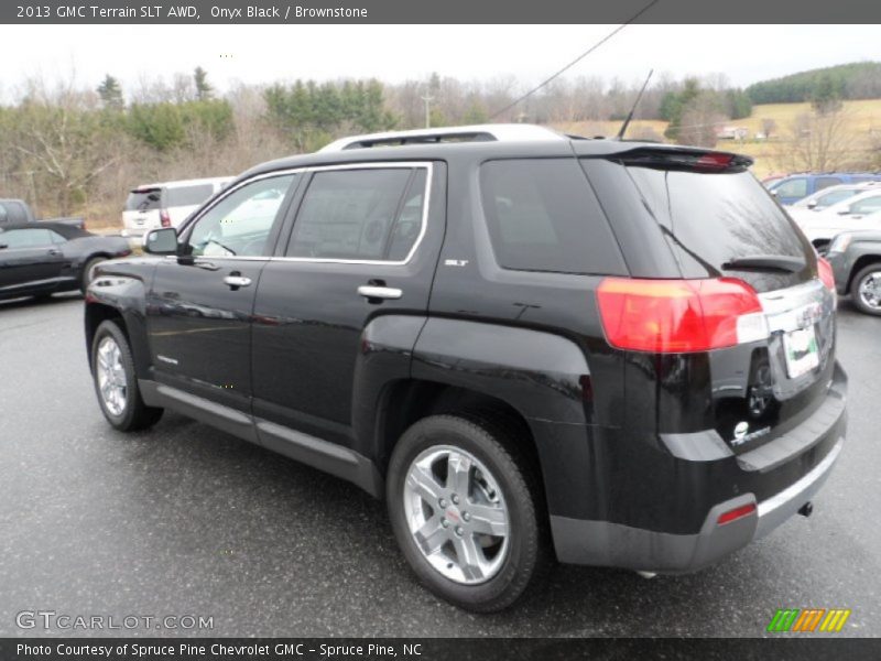 Onyx Black / Brownstone 2013 GMC Terrain SLT AWD