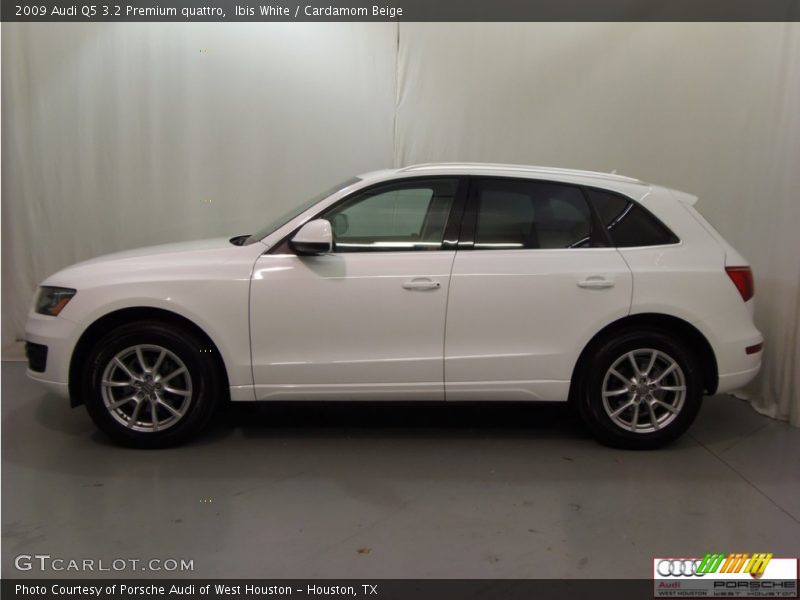 Ibis White / Cardamom Beige 2009 Audi Q5 3.2 Premium quattro