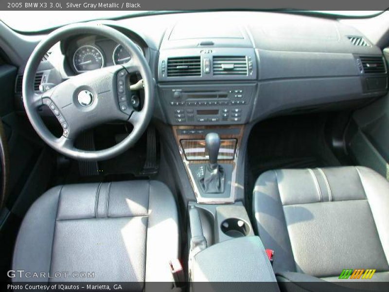 Silver Gray Metallic / Black 2005 BMW X3 3.0i