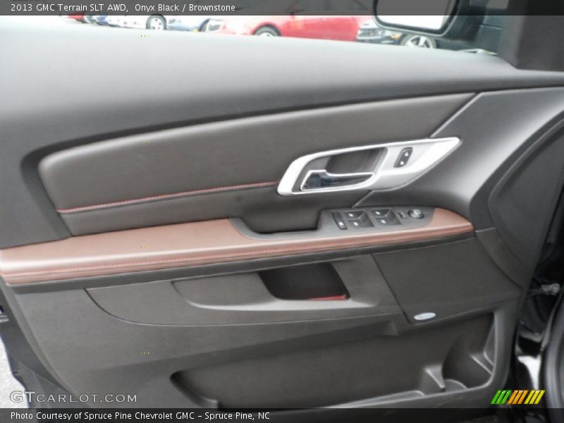 Onyx Black / Brownstone 2013 GMC Terrain SLT AWD